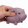thumbnail image 2 of Yardvibe Pet Squishies Pinching Toys, Cute Hippo Squishies Sensory FidgetToy, Squeeze Stress Balls for Anxiety Relief, Ideal for Easter Basket Stuffer Party Favor Birthday Gift (Purple), 2 of 9