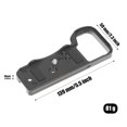 thumbnail image 2 of Vertical Quick Release Plate L Plate A7C2 A7CII A7CR Compatible Stabilizer Tripod Single Base Plat, 2 of 5