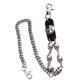 thumbnail image 1 of Jumpingount LLavero de motocicleta Vintage cartera cintura pantalones anillo gótico Rock calavera encanto moda Punk cadenas Accesorios Accesorios de disfraces Jumpingount AP014041-01, 1 of 6