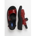 thumbnail image 4 of Wolky Women's Jewel Comfortable Slingback Sandals, Red Mini Croco Leather, Size EU 38, 4 of 6
