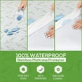 Nature Bamboo Mattress Protector Extra Deep Pocket 100 Waterproof Bed