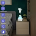 thumbnail image 2 of Rain Cloud Humidifier Raining Cloud Diffuser with Calming Raindrop Sound and 7 Color Light Auto-off Aroma Diffuser for Home, 2 of 10