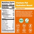 thumbnail image 6 of Venture Pal Sugar Free Electrolyte Powder Packets - Daily Hydration Packets | Electrolytes Drink Mix with 5 Vitamins & 7 Electrolytes | Keto Friendly | Non-GMO | Certified Vegan | 16 Sticks, 6 of 6