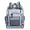 Gray, variant on Clear Transparent Backpack, Heavy Duty PVC See Through Bag for Stadium Events, Travel, Work and Daily Use,Gray