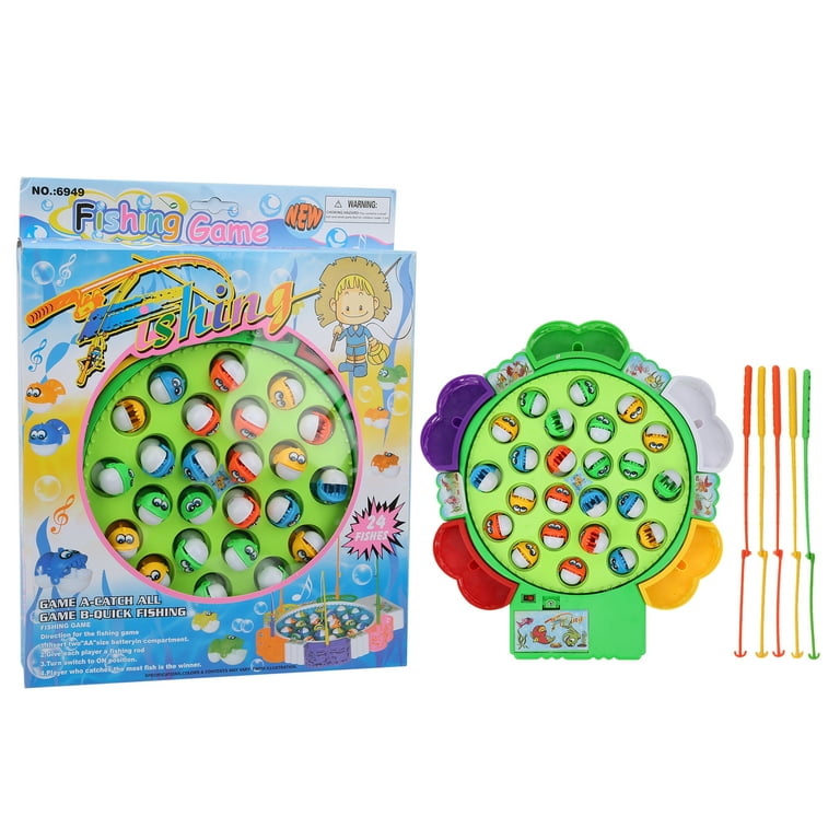 Children's Electric Rotating Fishing Toys,kid's Parent-child Interactive  Toys