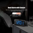 thumbnail image 2 of Alarm Clock, Radio Led Bedroom With 6.4-inch Screen 6.4-inch Screen 3-in-1 Alarm Clock With Dual Alarm Clock With 180 Rotatable Clock Screen 3-in-1 180 3-in-1 180 Rotatable Led Display Dsfen, 2 of 6