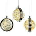 thumbnail image 2 of CWI Lighting Salvador 32 in LED Integrated Polished Nickel Chandelier - Polished Nickel, 2 of 4