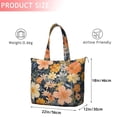thumbnail image 4 of Pioneer Flower Floral Print Pattern Travel Tote Bags for Women Carry On,Large Weekender Bags for Women Travel,Multi Functional Duffle Bag for Work,Shopping,Sports, 4 of 5