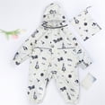 thumbnail image 2 of LIZENG Extended Toddler Hooded Raincoat for Boys and Girls In Spring Summer and Autumn Bunny Rain Coat, 2 of 6