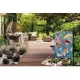 thumbnail image 5 of Watercolor Fish Garden Flag 12.5x18 Inch Vertical Double Sided Swimming Party Together Yard Garden House Flag for Outdoor Indoor Decoration, 5 of 6