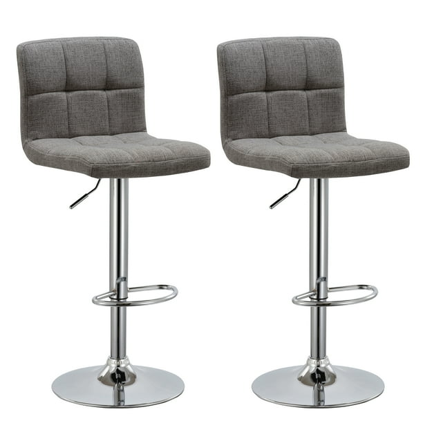 Duhome Elegant Lifestyle Bar Stool with Back Set of 2, Modern