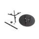 thumbnail image 3 of Portarrollos para Cable Soporte de Alambre Metálico Organizador Portátil para Almacenar Carrete de Cable Antienredo Rotación Independiente Adecuado Pa 1 nivel 36cm, 3 of 8