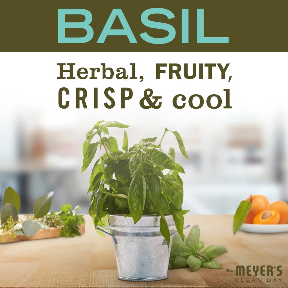 Mrs. Meyer's Clean Day Dryer Sheets Basil 80 Count (Pack of 12)