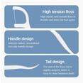 thumbnail image 4 of 300 Dental Floss Sticks | Interdental Tooth Harps Teeth Picks Oral Plaque Care, 4 of 5
