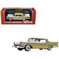 thumbnail image 3 of 1959 Ford Fairlane 500 Inca Gold and White with Light Green Interior Limited Edition to 240 pieces Worldwide 1/43 Model Car by Goldvarg Collection, 3 of 4