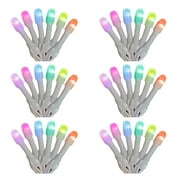 Lumations Twinkly App Controlled Icicle RGB LED Lights, Multicolor (6 Pack)