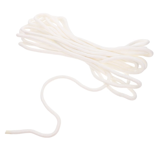 EeaseCA Potted Plant Absorbent Rope Cotton Hydroponic Rope Planting Hydroponics Supplies for Home Garden (8mm, 10 Meters)