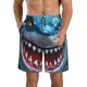 thumbnail image 1 of Balery Cartoon Cute Shark Traje de Baño Estilo Hawaiano para Hombre, Shorts de Secado Rápido con Bolsillos-3X-Large, 1 of 6