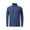 Navy, variant on QQAMB Men's Sprots Jackets Long Sleeve Solid Color Zipper Loose Casual Fitness Running Outwear Jacket Green M