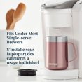 thumbnail image 4 of Contigo Streeterville Stainless Steel Travel Mug with Splash-Proof Lid, Vacuum-Insulated Tumbler for Coffee and Tea with Handle and Grip Base to Prevent Slipping, Pineberry, 14 oz (414 mL), 4 of 7