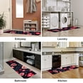 thumbnail image 6 of Valentine's Day Love Kitchen Rug Runner Rug Rubber Mats: Rectangular, 15.7"x59", Washable, , Absorbent, 6 of 6