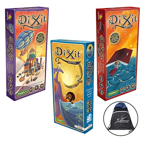 Pack d'extension Dixit de 3: Journey, Odyssey et Maroc