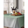 thumbnail image 6 of Green Grey Ombre Table Cloth, Waterproof Tablecloth for Rectangle Tables, Farmhouse Gradient Minimalist Reusable Washable Fabric Table Cover for Restaurant Kitchen Dining Tables 60"x84", 6 of 9