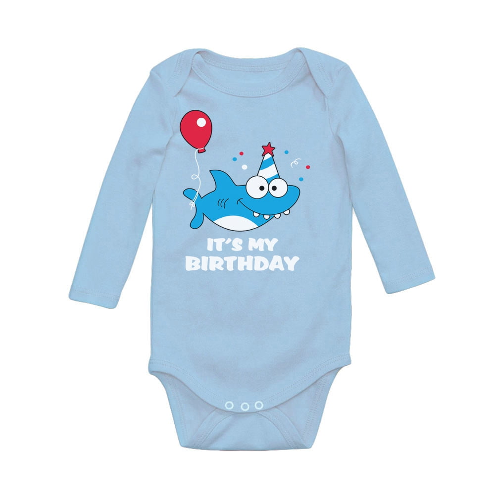 baby shark birthday outfit boy