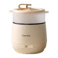 thumbnail image 1 of CNKOO 1.8L Multifunctional Mini Cooker - Electric Rice Cooker  Steamer & Soup Pot with 360° Heating  Non-Stick Coating  350W  110V - Perfect  1-2 People, 1 of 7