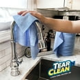 thumbnail image 4 of Tear-N-Clean Microfiber Cleaning Cloth Roll - 6 Rolls - 85 Tear Away Towels, 12" x 12", Reusable and Washable Rags, 4 of 5