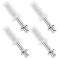 thumbnail image 2 of Miangastore 4pcs Top Pivots Bifold Door Hardware Kit Assorted Sliding Closet Door Replacement Part, 2 of 8