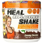Fusion Diet Systems Natural Meal Relpacement Shake, Creamy Chocolate, 12 OZ