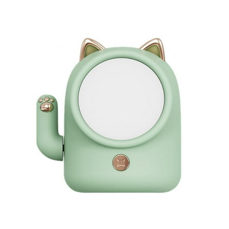 

USB Fortune Cat Night Light Three Kinds Of Light Sources Stepless Dimming Energy-saving LED Light Meaning Happiness Green