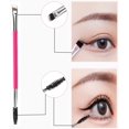 thumbnail image 3 of 6 cepillos para cejas, cepillo para pestañas, cepillo para cejas en ángulo, cepillo para cejas de doble punta, cepillo para pestañas, mini cepillo para pestañas 2 en 1, 3 of 5