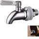 thumbnail image 3 of Beverage Dispenser Replacement Spigot,oak Leaf Stainless Steel Spigot Polished Finished, Dispenser Replacement Faucet, 3 of 5