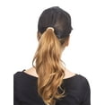 thumbnail image 4 of Vintage Distressed Pony Tail Outlet Mesh Adjustable Hat, Black, 4 of 4