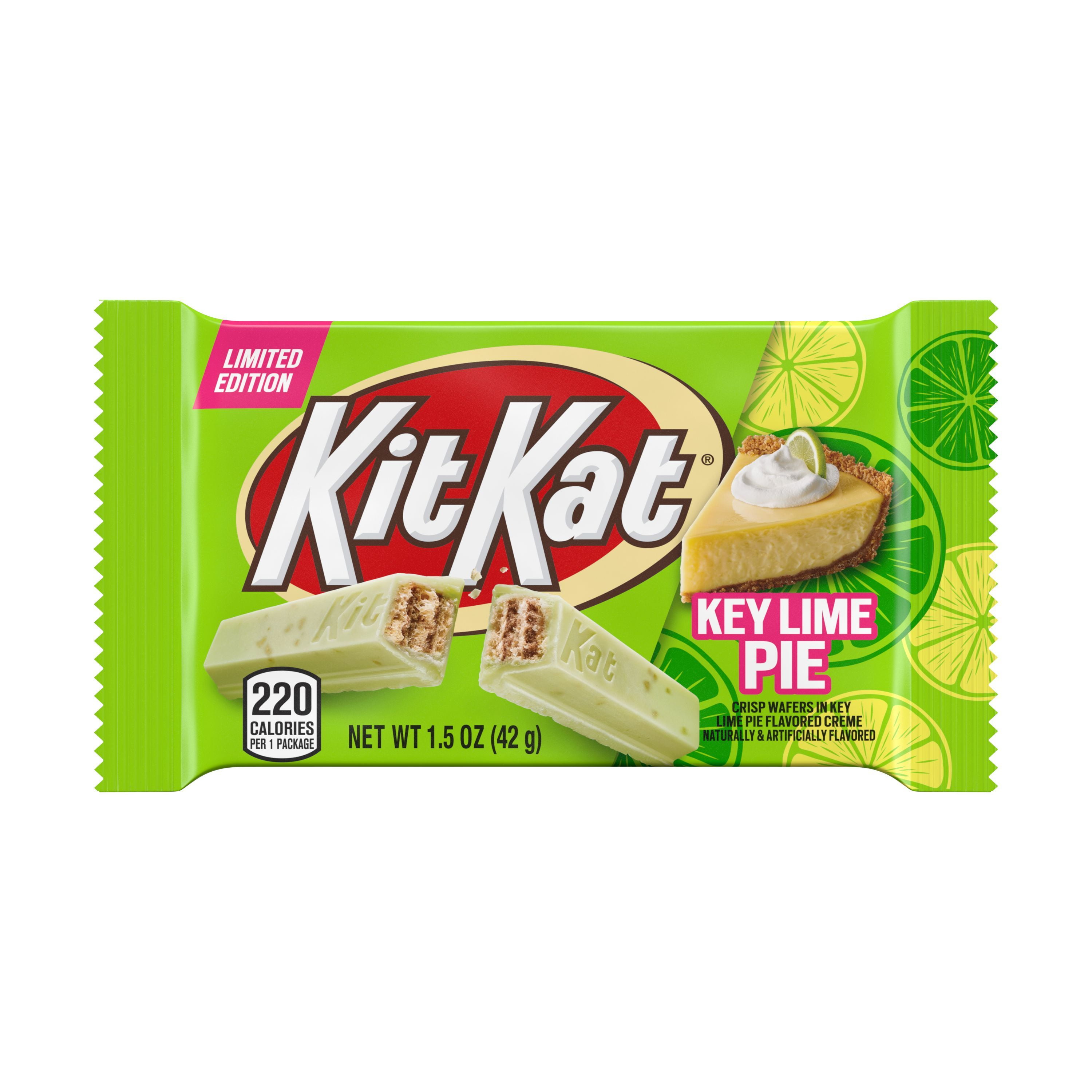 Kit Kat Key Lime Pie Flavored Crisp Wafer Candy Bar, Individually