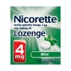 Nicorette Nicotine Lozenges, Stop Smoking Aids, 4 Mg, Mint, 144 Count