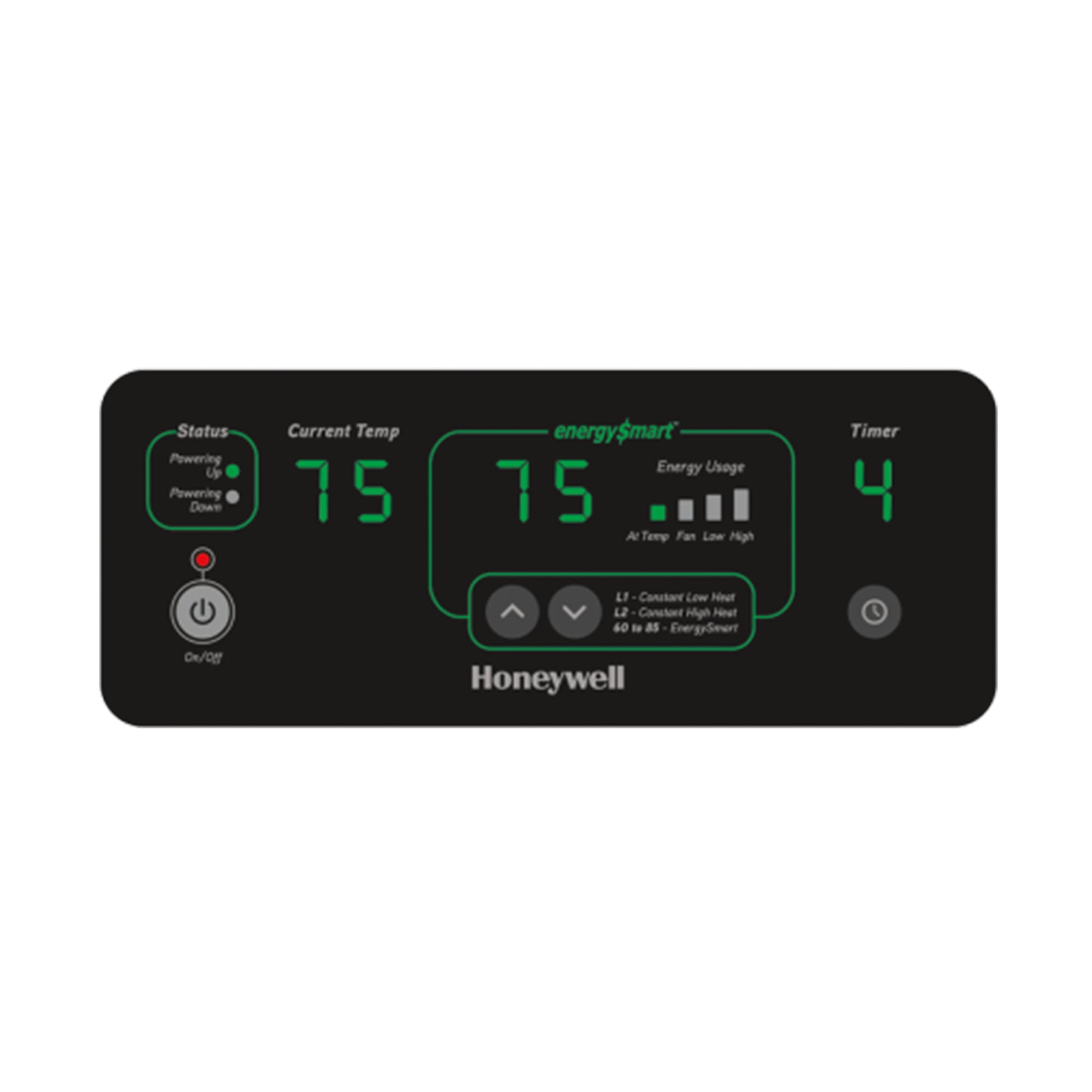 Honeywell EnergySmart Infrared Heater, White, HZ-970 - Walmart.com