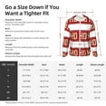 thumbnail image 5 of Kdxio Ho Ho Ho Vintage Rusty Metal Sign Print Women Men Sun Protection UPF 50+ Jackets Zip Up Long Sleeve Hoodie Hiking Lightweight with Pockets, 5 of 7
