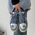 thumbnail image 4 of Zapatos De Tenis Mujer De Suela Gruesa Mezclilla De Moda, 4 of 8