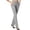 24# Gray, variant on Womens High Waisted Dress Pants Elastic Waist Office Work Trousers,Elastic High Waist Flared Trousers With Side Pockets, Teacher Comfortable Stretch Office Work Pants, Petite Slacks for Women Black,L