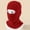 Style #A Red, variant on Winter Knit Single Hole Balaclava Ski Mask, Windproof Warm Fleece Lined Face Mask for Motorcycle and Outdoor Sports Navy