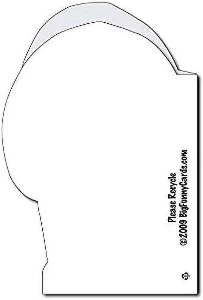 VictoryStore Giant Birthday Card (Hippo) With Envelope, 2'w x 3'h