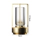 thumbnail image 4 of Lámpara De Cristal Lámpara de camping Control táctil Luz cálida Ahorro de energía para el hogar (Oro) Tmvgtek Para estrenar, 4 of 9