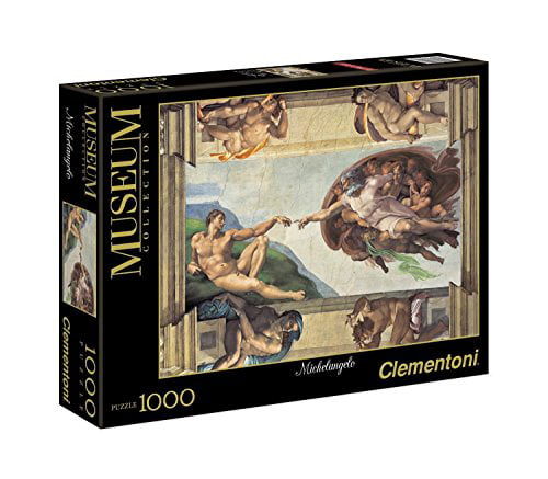1000 Pieces Michelangelo Jigsaw Puzzles Wooden Educational Toy Assembling Gifts 