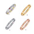 thumbnail image 4 of Sonducket de acero para mujer, pulseras de joyería de cristal a la moda, brazalete decorativo, fiesta, viaje, trabajo diario Ropa, zapatos y accesorios Miscelánea, 4 of 6