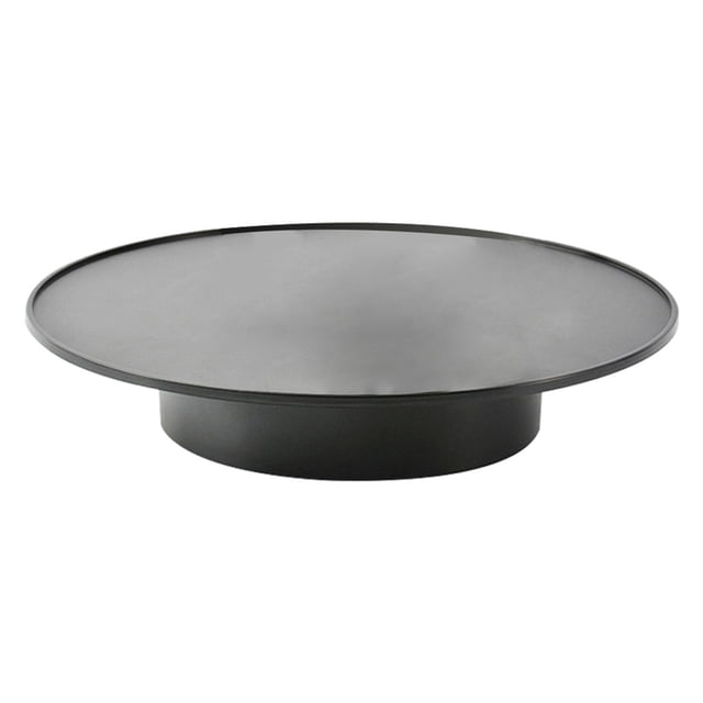 Pantalla giratoria eléctrica giratoria de bajo ruido en sentido horario / antihorario Dirección controlable Carga USB Joyería giratoria para Negro Sunnimix Tocadiscos de pantalla