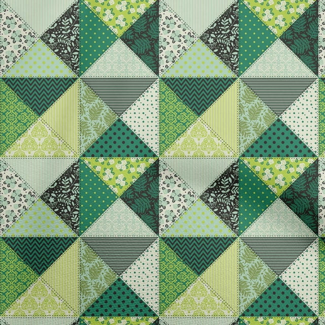 oneOone Viscose Jersey Mint Green Fabric Quilt Patchwork Craft Projects Decor Fabric Printed By The Yard 60 Inch Wide