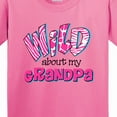 thumbnail image 4 of Inktastic Wild About Grandpa Youth T-Shirt, 4 of 5